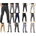 thumbnail image 1 of cllios Men's Cargo Pants Military Trail Ripstop Work Trousers Outdoor Work Pants Lightweight Hiking Pants Casual Solid Cargo Pants with Multi Pockets Green XL, 1 of 6
