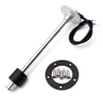 thumbnail image 2 of 0-190ohm Fuel Gauge Red LED 2" 52mm Oil Tank Level Indicator With Fuel Level Sensor 12V/24V For Auto Car Boat Diesel Gasoline ,Easy to Install, 2 of 6