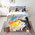 thumbnail image 2 of YST Ensembles de Douillette Colorés « Bed in a Bag », Format Grand Lit, 2 of 5