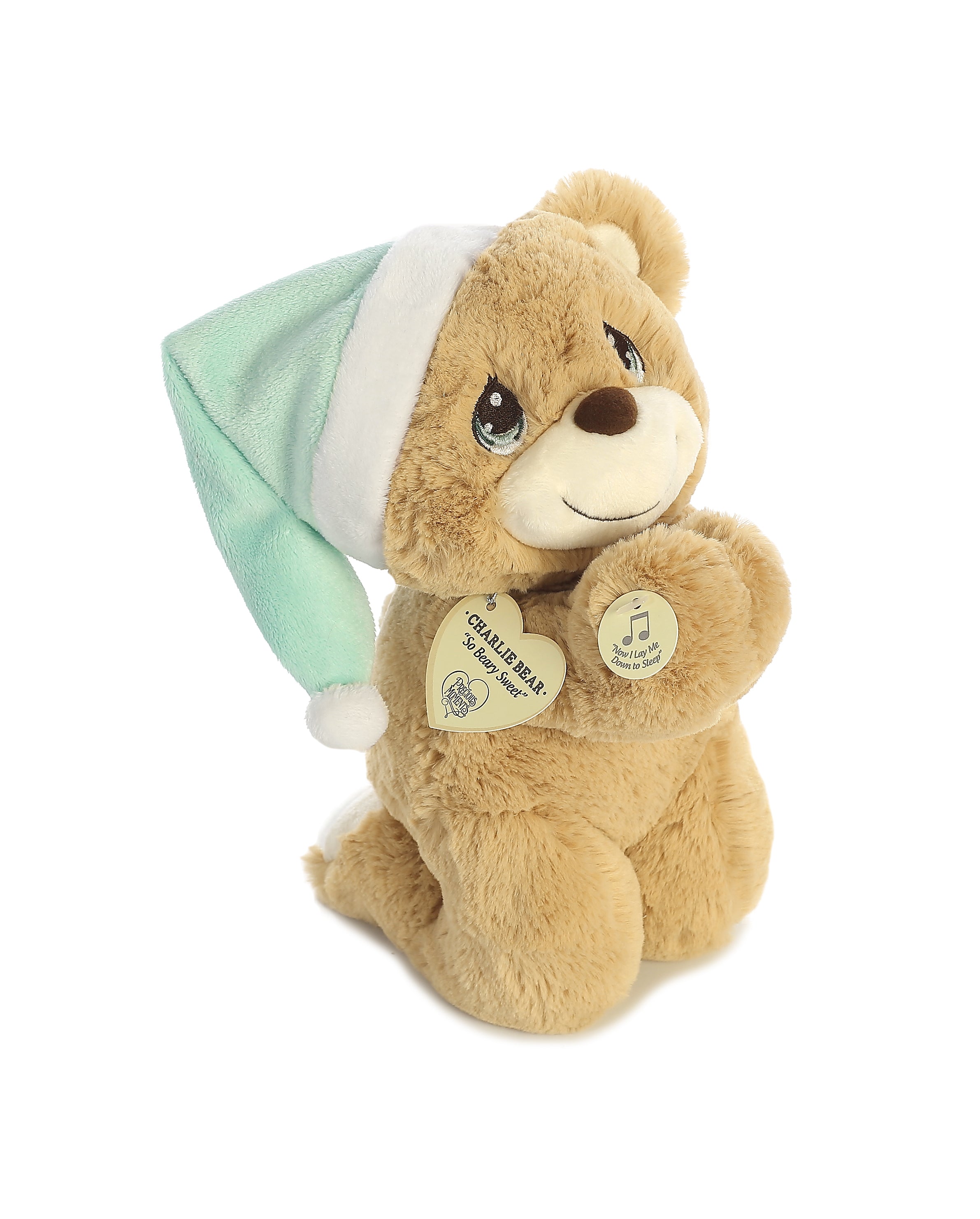 Aurora Precious Moments-Charlie Prayer Bear(wSND)10"