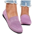 thumbnail image 3 of HBFAGFB Chaussures Décontractées pour Femmes Confortables et Simples à Semelle Plate à Enfiler Femmes Violet Taille 39, 3 of 8