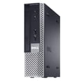 thumbnail image 1 of Dell Optiplex 9020 USFF Computer Intel Core i5 4570S 4GB RAM 256GB SSD DVD Windows 10 Professional New Keyboard, Mouse, PowerCord, WiFi Refurbished, 1 of 4