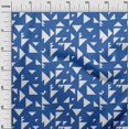 thumbnail image 3 of oneOone Tissu Popeline de Coton Triangle Imprimé Géométrique par Yard 56 Pouces de Large, 3 of 5