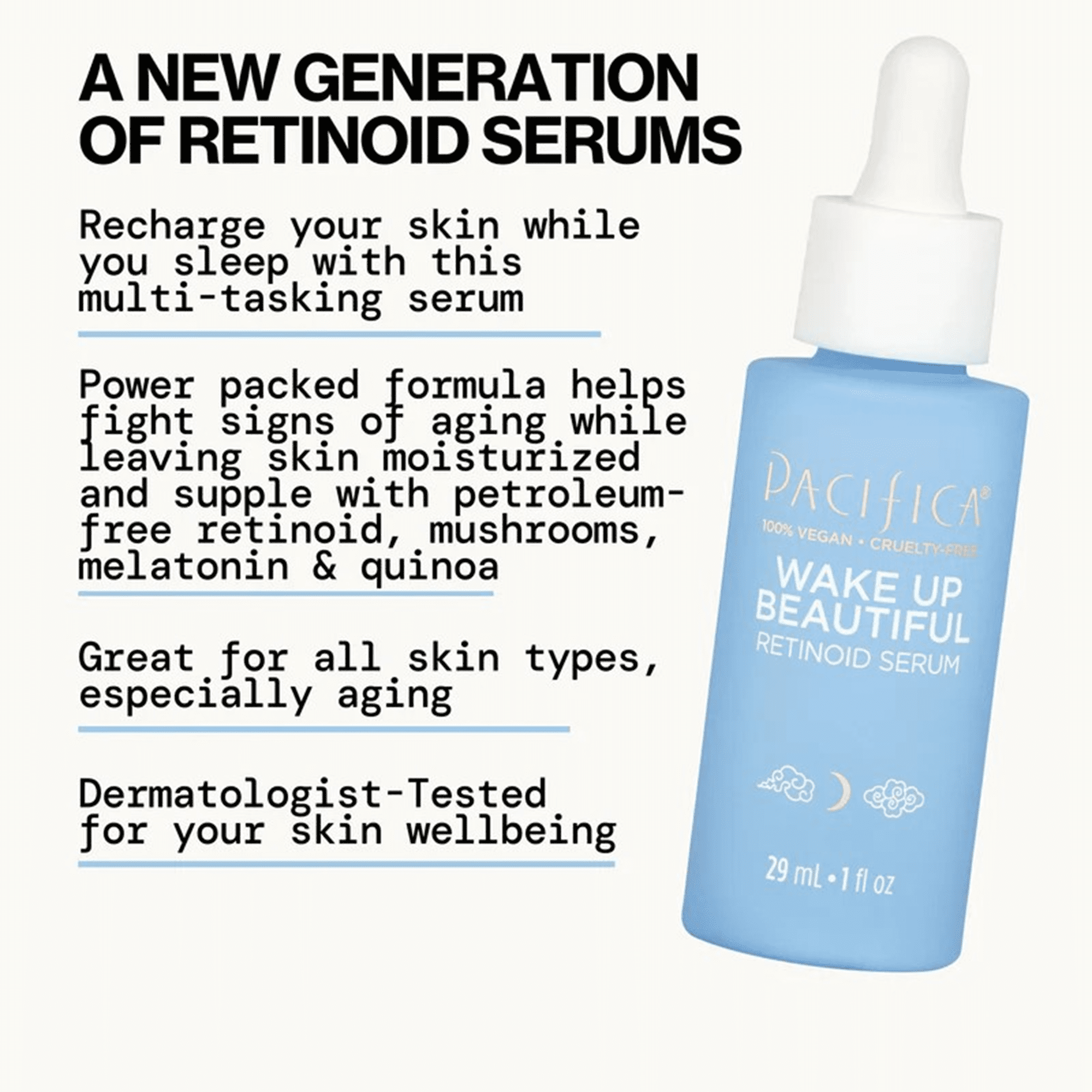 Pacifica - Sérum aux Rétinoïdes Réveil en Beauté