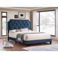 thumbnail image 1 of Blue Velvet DiamondLux Platform Bed - Double, 1 of 1