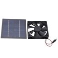 thumbnail image 2 of Solar Fan, Waterproof IP65 Laminated Epoxy Appearance 20W 20% Conversion Rate Solar Powered Fan Easy Operation  For Cooling Down For Greenhouses, 2 of 8