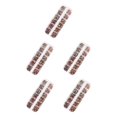 thumbnail image 2 of QualitChoice 1 Bag Glass Crystal Special-shaped Eye-catching Flat Bottom Easy to Paste Perfect Match Nail Rhinestones for Mobile Phone Type 6 5Set, 2 of 6
