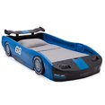 thumbnail image 1 of Delta Children Turbo Race Car Lit Simple, Bleu, 1 of 5
