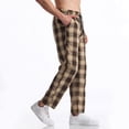 thumbnail image 1 of asjyhkr Mens Pajama Pants Drawstring Elastic Waist Lightweight Lounge Trousers with Pockets, 1 of 5