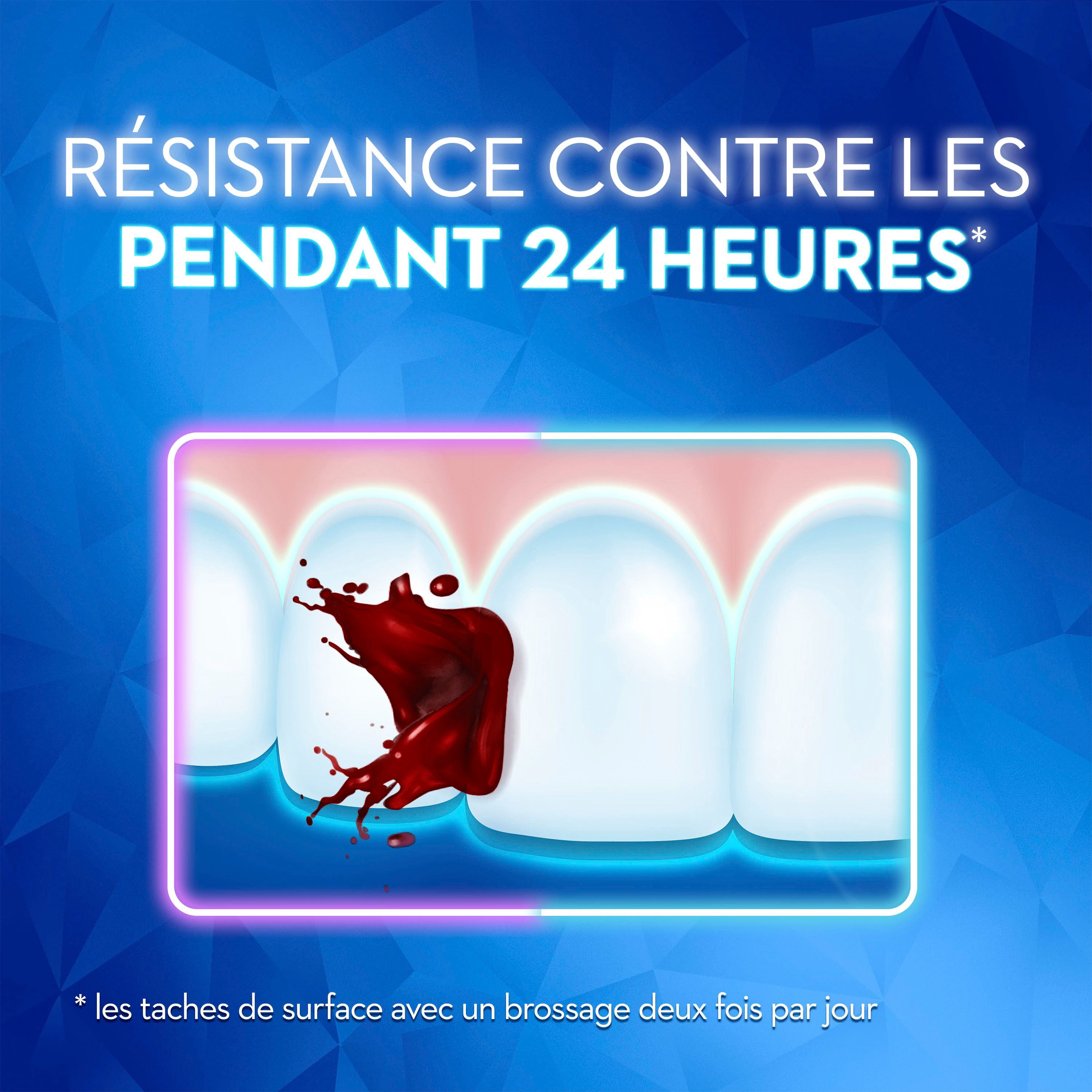 Crest 3D White Brilliance Dentifrice Violet pour le Blanchiment des Dents, Menthe Lumineuse