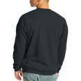 thumbnail image 2 of Hanes Mens EcoSmart Fleece Sweatshirt 2-Pack, 2XL, Black, 2 of 5