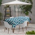 thumbnail image 2 of Vargottam Indoor/OutdoorTablecloth58x82 Inch RectangleTablecloth avec trou de parapluie et zip-Table imperméableTableTableTableTable-Couvre-coussins pour arrière-cour Rectangulaire-Royal Blue, 2 of 5