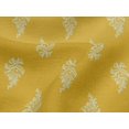 thumbnail image 4 of oneOone Viscose Jersey Fabric Leaves & Floral Block Printed Fabric 1 Yard 60 Inch Wide, 4 of 4