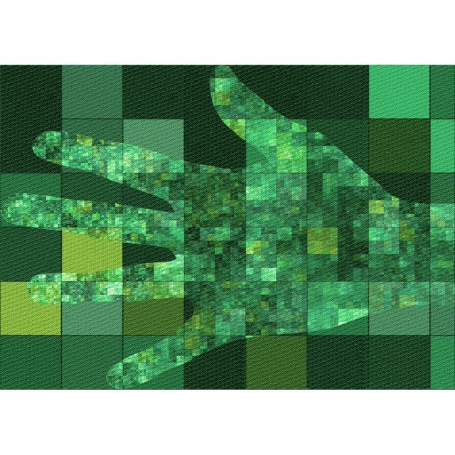 Ahgly Company Machine Washable Indoor Rectangle Transitional Deep Emerald Green Area Rugs, 2' x 5'