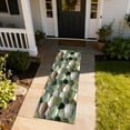 thumbnail image 5 of Corridor Stone Patterned Carpet 3D Pebble Pattern Entrance Carpet Washable Carpet Bathroom Stone Patterned Floor Mat Bedroom Long Bedside Mat Kitchen Floor Mat Throw Blanket Set Possum Blanket Lap, 5 of 5