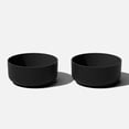 thumbnail image 1 of Veradek Pure Series Kona Bowl 14" Planter 2 Pack Black, 1 of 8