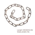 thumbnail image 2 of Shisuyan Lighting Fixture Hanging Chain Red Bronze 1Pc 39.4X0.8X0.02In Indoor Lighting, 2 of 9
