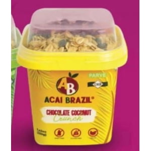 Acai Chocolat Crunch de noix de coco GF KPY