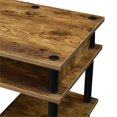 thumbnail image 4 of Designs2Go Bureau d'Étudiant Sans Outils avec Étagères, Fini Bois Muscade, 4 of 6