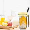 thumbnail image 1 of Kcavykas Kitchen, Kitchen Essential, Kitchen Gadgets overnight Oats Container with Lid and Spoon, overnight Oats Jars, Portable Mason Jars with Lid for Cereal Container Capacity 350ML, 1 of 4