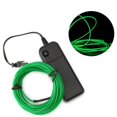 thumbnail image 2 of Neon Lights EL Wire Kit Portable Parties Halloween Blacklight RunRope Tube Waterproof EL Wire LED Strip 3m 5m, 2 of 6