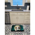 thumbnail image 3 of Carolines Treasures BB2288RUG Halloween Scary Smooth Fox Terrier Machine Washable Memory Foam Mat, 3 of 4