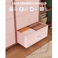 thumbnail image 4 of Organisateur de Garde-Robe en Tissu à 16 Tiroirs, Étagère de Rangement Autoportante pour Placard avec 2 Tablettes et Tringle, 4 of 6