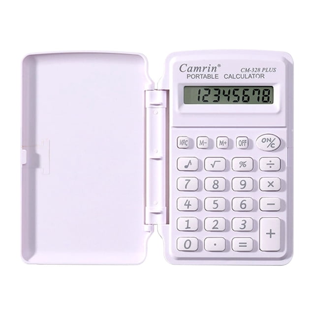 Lavender Mini Scientific Calculator Function Handheld Student School Portable Math Device D #uQy6Q
