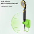 thumbnail image 2 of Graflsoa Portable Outdoor Shower Kit with Rechargeable Electric Pump, 7800mAh Battery, ABS Material, Orange/Green/Blue Options, 8L/Min Flow Rate, Includes Stand and Accessories, 2 of 6
