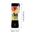 thumbnail image 3 of Portable For & Shakes Cordless Personal Small USB C Rechargeable & Self Cleaning Mini Travel With Stainless Steel Pasta Light Kitchen Aid Mixer Kitchen Aid Coffee Grinder Attachment Grinder Standing, 3 of 4