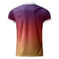 thumbnail image 3 of BOBOGOJP Polos de Golf pour Hommes à Manches Courtes, Imprimé, Performance, Évacuation de l'Humidité, Polo (Rose, TG), 3 of 5