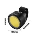 thumbnail image 3 of Dvkptbk Plastics Bicycle Lights Bicycle Lights Mini Multifunctional Mountain Bike Headlights Road Bike Taillights Outdoor Riding Accessories Bicycle Accessories, 3 of 6