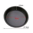 thumbnail image 1 of 6-10In Microwave Oven Pan Chip Tray Dish Pizza Bacon Baking Non-Stick Cook Tray, 1 of 10