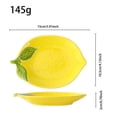 thumbnail image 3 of Tableware Serving Platter Set for Entertaining – Large Ceramic Tray with Themed Design Fruit-Shaped Serving Bowl Plates Bowls Dishes Jars for Kitchen and Dining, 3 of 3