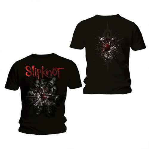 Slipknot Unisex T-Shirt Shattered (Back Print)