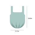 thumbnail image 3 of Kitchen Drawstring Garbage Bags, Degradable Starch-Based Trash Bags for Bathroom, Bedroom, Office, 100 Count, 3 of 9
