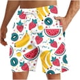 thumbnail image 3 of UVEASISHA Mens Tropical Swim Trunks Palm Tree Print Bathing Suits Drawstring Elastic Waist Board Shorts Lightweight Quick Dry Beach Shorts with Pockets Limited Time Sales Today Multicolor 4XL, 3 of 6