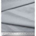 thumbnail image 2 of Soimoi Japan Crepe Satin Fabric Geometric Small Print Sewing Fabric Yard 42 Inch Wide, 2 of 3