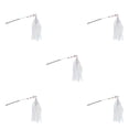 thumbnail image 3 of QualitChoice Chat Teaser Bâton Léger Portable Chats Jouet Réutilisable Shinny Exercice Exquis Imperméables Animaux de Compagnie Bâtons Interactifs Rose 5PCS, 3 of 6