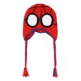 thumbnail image 1 of Marvel Spider-Man Mayday Cosplay Faux Crochet Beanie with Tassels, 1 of 4