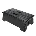 thumbnail image 2 of Portable Folding Step Stool Black Step Ladder For Elderly Pregnant Bathroom Travel Use, 2 of 8