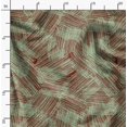 thumbnail image 2 of Soimoi Red Silk Fabric Abstracts Abstract Print Fabric by Yard 42 Inch Wide, 2 of 6