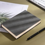EGNMCR Home Office Furniture A5 Notebook Diary Book 360 Pages Soft Leather Hard Cover Notebook Thick Paper Thread-bound Notebook For Office Home School Business Writing Paper notebook