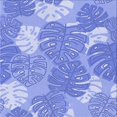 thumbnail image 1 of Ahgly Company Machine Washable Indoor Square Transitional Blue Ribbon Blue Area Rugs, 4' Square, 1 of 7