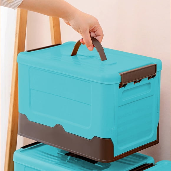 TIMIFIS Boîtes de Rangement en Plastique, Essentiels pour Dortoir Boîte de Rangement Pliable Boîte de Rangement pour Jouets Boîte de Rangement pour Voiture Convient au Rangement à la Maison et au Camping en Plein Air