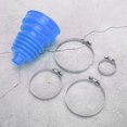 thumbnail image 3 of CV Boot Cover, Universal Silicone CV Axle Boot Dust Cover Ball Head Constant Speed Round Clamp Kit, 3 of 8