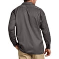 thumbnail image 2 of Dickies Chemise de Travail à Manches Longues pour Homme, 2T, Gris Gravier, 2 of 2