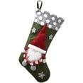 thumbnail image 1 of Coofit Christmas Stocking Gnome Festive Decorative Xmas Hanging Sock Holiday Stocking, 1 of 10