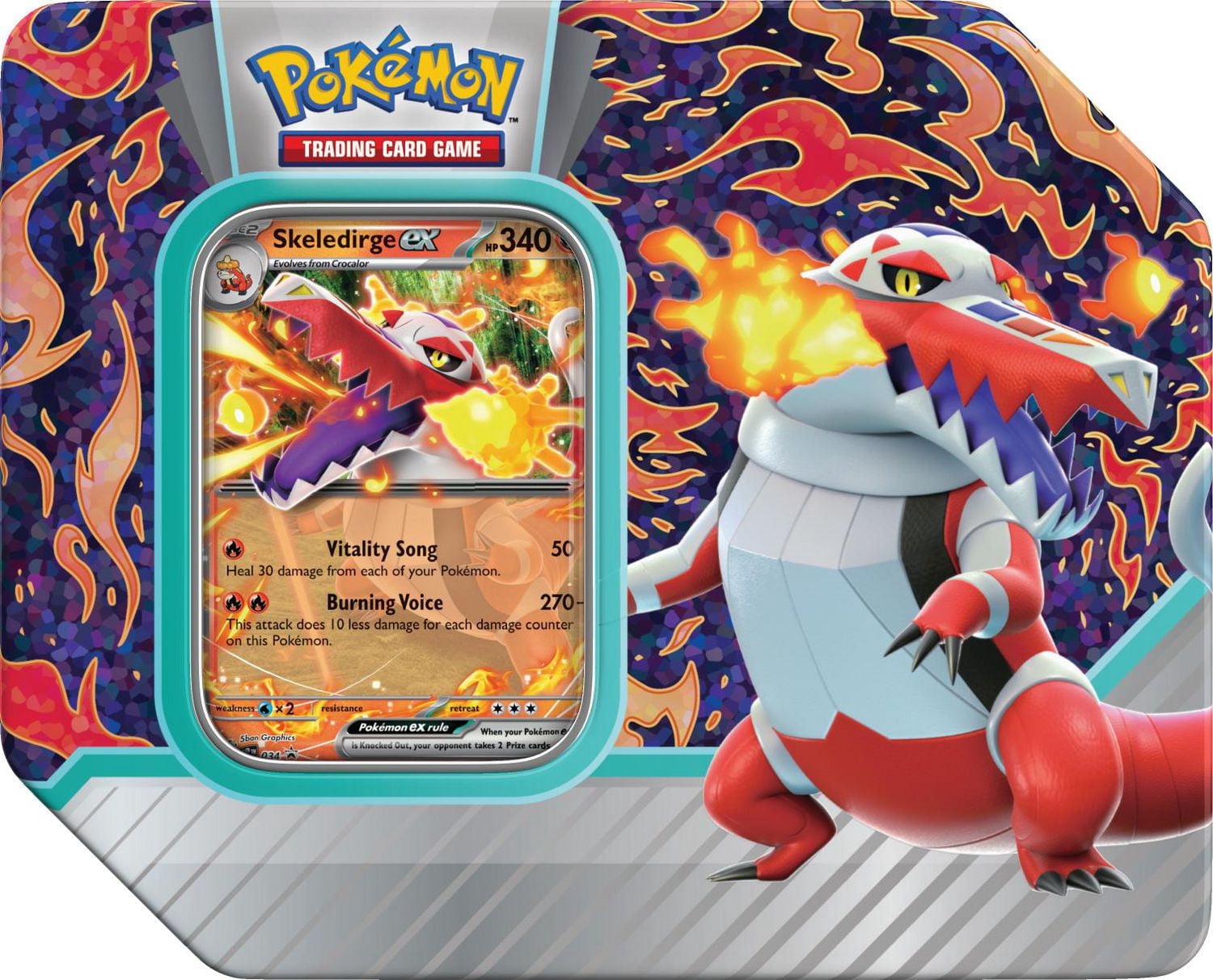 Pokémon TCG: Paldea Partners Tin | Receive 1 at Random