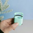 thumbnail image 1 of Lashes Travel Mini Eyelash Curler Clip Portable Lash Curlers With Replacement Strip For Women Makeup Cosmetic ToolsF036 Green, 1 of 1